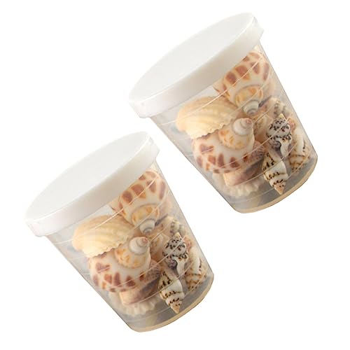 VANZACK Boxen Muscheln Micro Landschaft Dekoration DIY Material Für Aquarien Und Vasen Natürliche See Muscheln Für Kreative Bastelprojekte Und Deko von VANZACK