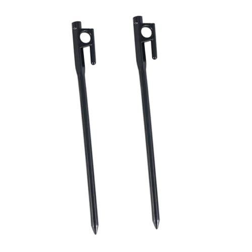 VANZACK 2 STÜCK Teiliges Schmiedeeiserne Zeltheringe Robust und Langlebig für Camping Strand Schnee Outdoor Zeltnägel VANZACK 2 STÜCK Teiliges Schmiedeeiserne Zeltheringe Robust und Langlebig für Camping Strand Schnee Outdoor Zeltnägel von VANZACK