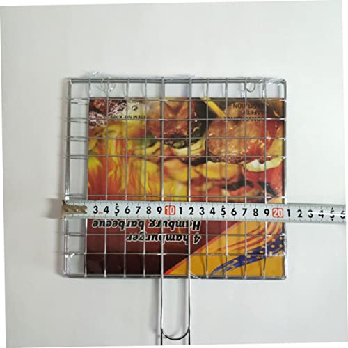 VANZACK 2 Stück BBQ Grillclips aus Robustem Eisen Langlebig und Leicht für Outdoor Camping und Grillpartys und Einfach zu Transportieren Praktische Grillzangen für Vielseitigen Einsatz von VANZACK