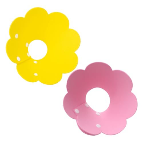 VANZACK 2 Stück Elizabethan Collar Haustier Schutzkragen Weich Eva Anti Biss Anti Kratz für in Gelb VANZACK 2 Stück Elizabethan Collar Haustier Schutzkragen Weich Eva Anti Biss Anti Kratz für in Gelb von VANZACK