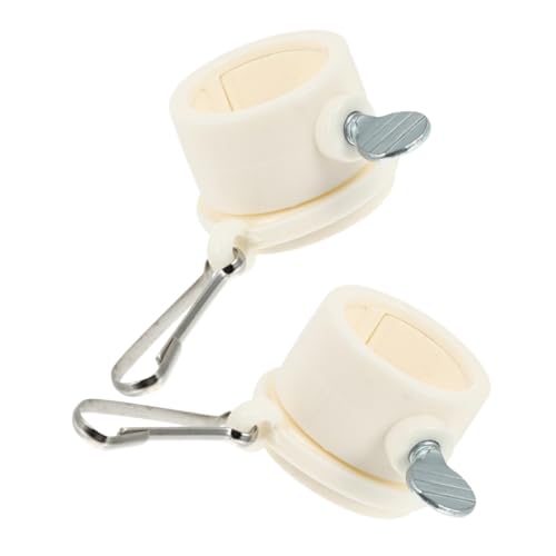 VANZACK 2 Stück Fahnenmast Ringe Verstellbare Montageringe mit Drehbaren Clips für Flaggenstangen Einfache Installation ohne Funktion für Sichtbarkeit VANZACK 2 Stück Fahnenmast Ringe Verstellbare Montageringe mit Drehbaren Clips für Flaggenstangen Einfache Installation ohne Funktion für Sichtbarkeit von VANZACK
