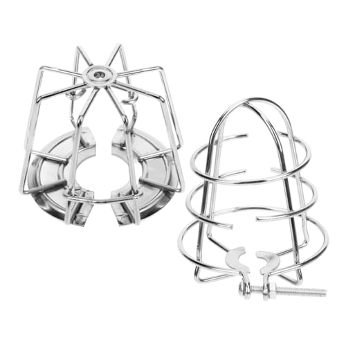 VANZACK 2 Stück Feuersprinkler Schutzabdeckung Robuste Sprinkler Kopfhaube Wasserdichter Sprinkler Käfig Effektiver Schutz für Sprinklerköpfe Einfache Installation und Langlebigkeit von VANZACK