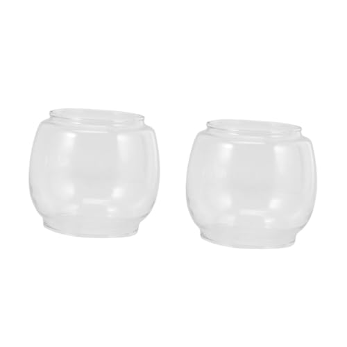 VANZACK 2 Stück Glas Lampenschirm Ersatz für Petroleumlampe Winddicht Klare Öllampenabdeckung Passend für Nostalgische Kerosinlampen Hitzebeständig Einfach zu Montieren Für Wohnzimmer und VANZACK 2 Stück Glas Lampenschirm Ersatz für Petroleumlampe Winddicht Klare Öllampenabdeckung Passend für Nostalgische Kerosinlampen Hitzebeständig Einfach zu Montieren Für Wohnzimmer und von VANZACK