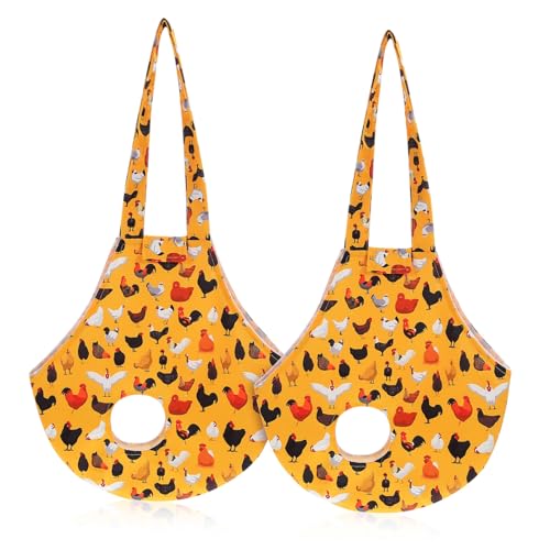 VANZACK 2 Stück Hühnertragetaschen aus Robustem Canvas mit Stabilem Griff Atmungsaktive Haustier hühnerhalter für Bequemen Transport von Huhn Hahn und Geflügel Praktische Reisetaschen mit VANZACK 2 Stück Hühnertragetaschen aus Robustem Canvas mit Stabilem Griff Atmungsaktive Haustier hühnerhalter für Bequemen Transport von Huhn Hahn und Geflügel Praktische Reisetaschen mit von VANZACK