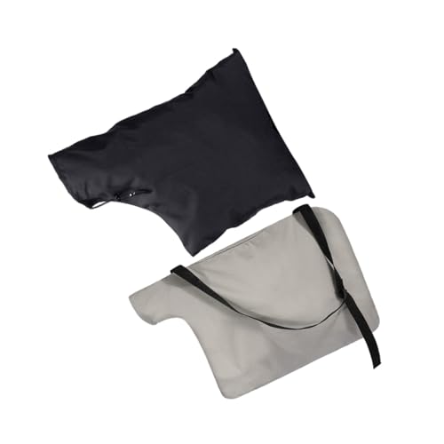 VANZACK 2 Stück Laubsauger Beutel Oxford Laubbläser Auffangbeutel Verstellbar mit Kordelzug für Gartenarbeiten zur Laubaufnahme und Staublagerung Schwarz und Silber VANZACK 2 Stück Laubsauger Beutel Oxford Laubbläser Auffangbeutel Verstellbar mit Kordelzug für Gartenarbeiten zur Laubaufnahme und Staublagerung Schwarz und Silber von VANZACK