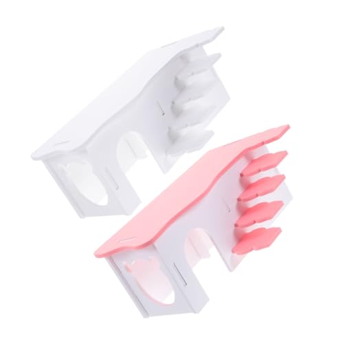 VANZACK 2 Stück Teiliges Hamsterhaus mit Leiter und Versteck Multifunktionales Meerschweinchen Rückzugsort Praktisches Kleintierhaus zum Schlafen und Geeignet für Hamster und Ratten von VANZACK