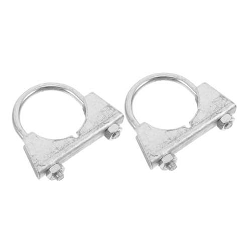 VANZACK 2 Stück U förmige Rohrschellen Wasserleitungen Geflügelfarmen Stabile Befestigung aus Robustem Material zur Vermeidung von Lecks und Bewegung bei Bewässerungssystemen von VANZACK