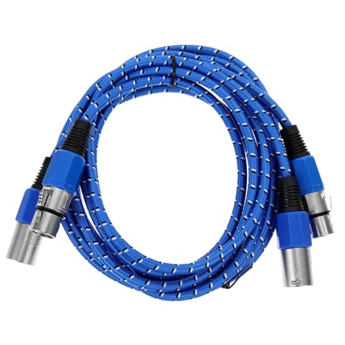 VANZACK 2 Stück Xlr Mikrofonkabel Strapazierfähige Audio Kabel für Mixer Lautsprecher und Mikrofone Verlustfreier Flexibel und Tragbar VANZACK 2 Stück Xlr Mikrofonkabel Strapazierfähige Audio Kabel für Mixer Lautsprecher und Mikrofone Verlustfreier Flexibel und Tragbar von VANZACK