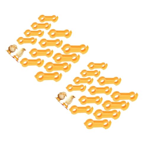 VANZACK 24 Stck. Teiliges Küken Spreizbein Hobble Flexible Stabile Vogel Beinbänder für Neugeborene Küken Enten Papageien Sanfte Beinunterstützung Einfach Anzuwenden und Langlebig VANZACK 24 Stck. Teiliges Küken Spreizbein Hobble Flexible Stabile Vogel Beinbänder für Neugeborene Küken Enten Papageien Sanfte Beinunterstützung Einfach Anzuwenden und Langlebig von VANZACK