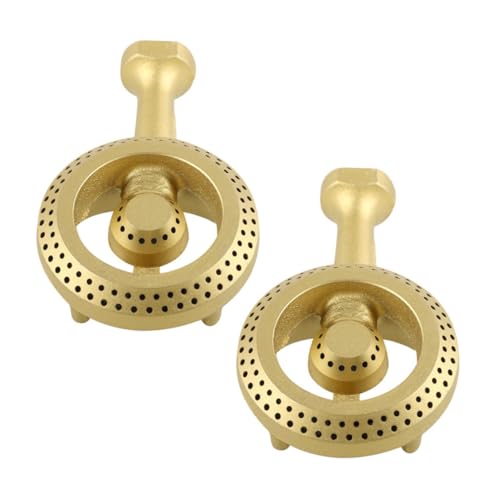 VANZACK 2stücke Herdzubehör Aus Gusseisen Ersatzteil Für Gasbrenner Ersatz-gasbrennerkopf Wok-Gestell Für Gasherde Topfhalter Gasbrennerkopf Für Haushalt Gasherdkappe Gasbrennerkopf von VANZACK