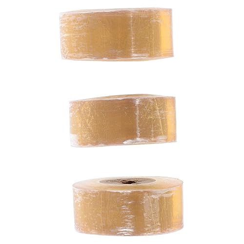 VANZACK 3 Rollen Garten Veredelungsband Selbstklebend Dehnbar Wasserfest Floristik Film Breit Gelb für Obstbäume Walnuss Zitrus Steinobst Avocado Grafting Tape VANZACK 3 Rollen Garten Veredelungsband Selbstklebend Dehnbar Wasserfest Floristik Film Breit Gelb für Obstbäume Walnuss Zitrus Steinobst Avocado Grafting Tape von VANZACK