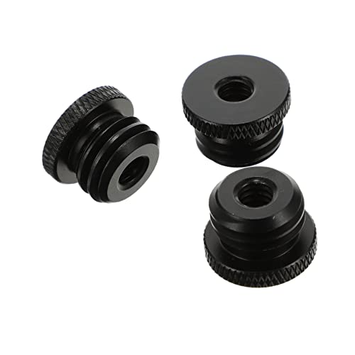 VANZACK 3 Stück Teiliges Mikrofonständer Adapter Gewindeadapter für Mikrofon Stativ zu Schraubadapter aus Langlebigem für Kameras und Mikrofone VANZACK 3 Stück Teiliges Mikrofonständer Adapter Gewindeadapter für Mikrofon Stativ zu Schraubadapter aus Langlebigem für Kameras und Mikrofone von VANZACK