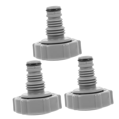 VANZACK 3 Stück Teiliges Poolschlauch Adapter Verbindung für Vakuum und Abfluss Langlebigem Material Installieren Vielseitig Einsetzbar für Verschiedene Poolkonfigurationen von VANZACK
