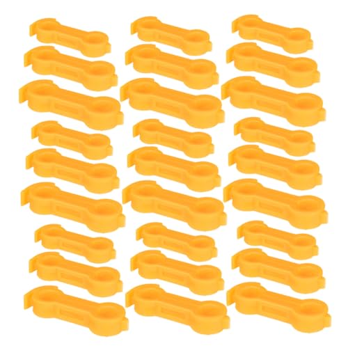 VANZACK 30 Stück Teiliges Küken Beinspange für Spreizbein-korrektur Verstellbare Kunststoff-hüftbandage Langlebig und Wiederverwendbar für Küken Wachteln Enten zur Schnellen von VANZACK