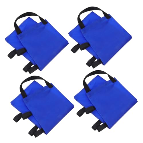 VANZACK 4 Stück Sandgewichte für Pavillon Wetterfeste Sandsäcke für Outdoor Zelt Uv Beständig Einfach zu Befüllen für Strand Camping und Marktstände von VANZACK