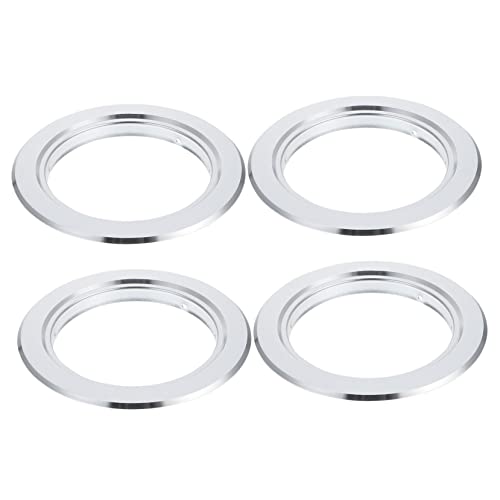 VANZACK 4 Stück Teiliges Aluminium Schutzring für Vogelnest Robustes Biss Zubehör Langlebiger Nistkasten Schutz Geeignet für Papageien und Vogelkäfigeingänge Innendurchmesser von VANZACK
