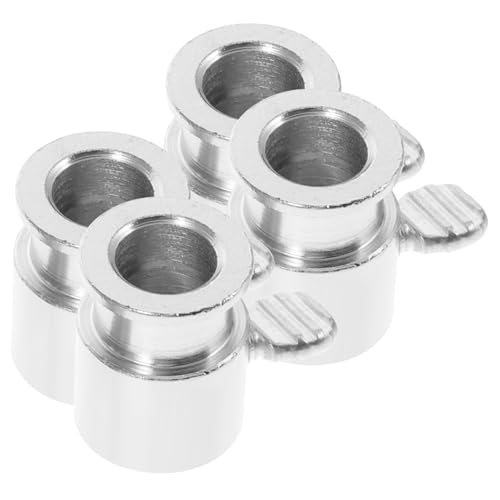 VANZACK 4 Stück Teiliges Drehbare Grillhülsen aus Robustem Eisen Praktische Grillbegrenzung für Gasofen und Outdoor Barbecue Langlebige und Leicht zu Reinigende BBQ Zubehörteile von VANZACK