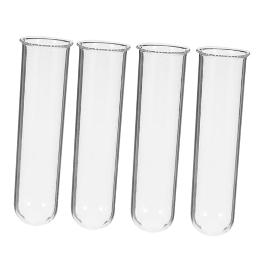 VANZACK 4 Stück Teiliges Hydroponik Testrohr Transparente Vermehrungsstation für Pflanzen Vielseitige Kleine Glasvasen Tischdeko Langlebige Hydroponik Blumenvasen für Zuhause und Büro VANZACK 4 Stück Teiliges Hydroponik Testrohr Transparente Vermehrungsstation für Pflanzen Vielseitige Kleine Glasvasen Tischdeko Langlebige Hydroponik Blumenvasen für Zuhause und Büro von VANZACK