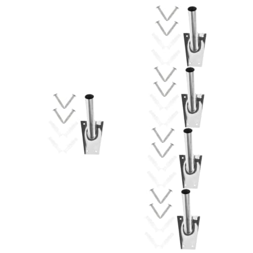 VANZACK 5 Sätze Fahnenmast Halterung Aluminiumlegierung Verstellbare Wandmontage Stabiler Fahnenhalter für Garten Terrasse und Dach Langlebig Installieren für Flaggenarten VANZACK 5 Sätze Fahnenmast Halterung Aluminiumlegierung Verstellbare Wandmontage Stabiler Fahnenhalter für Garten Terrasse und Dach Langlebig Installieren für Flaggenarten von VANZACK
