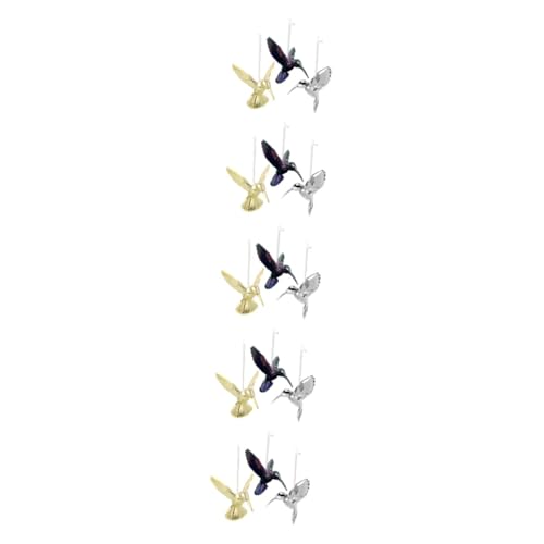 VANZACK 5 Sätze Teiliges Ornament Dekoration Für Hochzeiten Und DIY Projekte Vivid Und Ansprechende Hängedeko 3 Stück * 5 von VANZACK