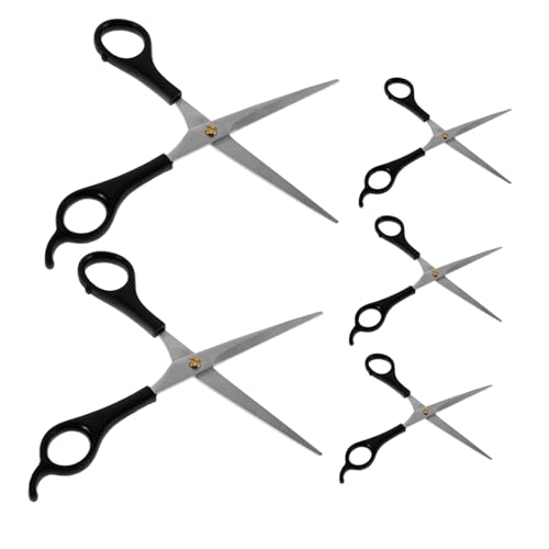 VANZACK 5 Stück Tierhaarscheren Katzen Trimmscheren Katzen Trimmwerkzeug Professionelle Tierschermaschine Hunde Trimmschere Hundepflegeschere Hundehaar Styling Schere VANZACK 5 Stück Tierhaarscheren Katzen Trimmscheren Katzen Trimmwerkzeug Professionelle Tierschermaschine Hunde Trimmschere Hundepflegeschere Hundehaar Styling Schere von VANZACK