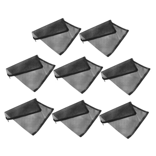 VANZACK 8 Stück Feine Mesh Filterbeutel mit Reißverschluss Wiederverwendbare Aquarium Filtermedienbeutel für Aktivkohle Keramikringe Robust Kompatibel für Fischteich und Aquarium VANZACK 8 Stück Feine Mesh Filterbeutel mit Reißverschluss Wiederverwendbare Aquarium Filtermedienbeutel für Aktivkohle Keramikringe Robust Kompatibel für Fischteich und Aquarium von VANZACK
