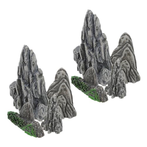 VANZACK 8 Stück Teiliges Miniatur felsen dekor aus Widerstandsfähigem Harz Vielseitige Zen Garten Landschaftsaccessoires für Aquarium Schreibtisch und Terrarium Installieren Langlebige VANZACK 8 Stück Teiliges Miniatur felsen dekor aus Widerstandsfähigem Harz Vielseitige Zen Garten Landschaftsaccessoires für Aquarium Schreibtisch und Terrarium Installieren Langlebige von VANZACK
