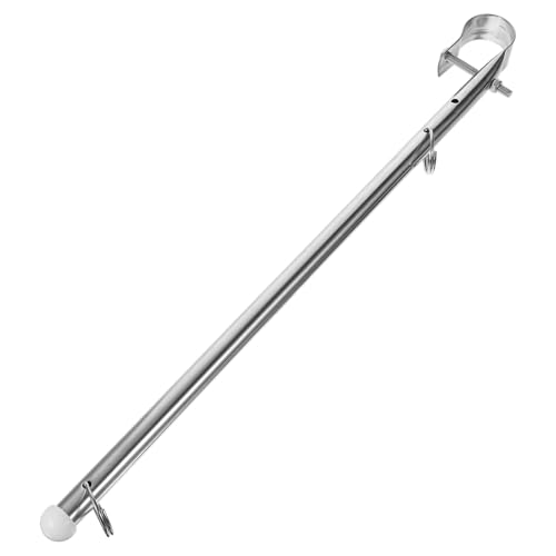 VANZACK Boot Flaggenmast Wasserfester Yacht Fahnenmast Einfacher Aufbau Rostfrei und Langlebig für Boote und Yachten Stabiler Halter für Flaggen von VANZACK