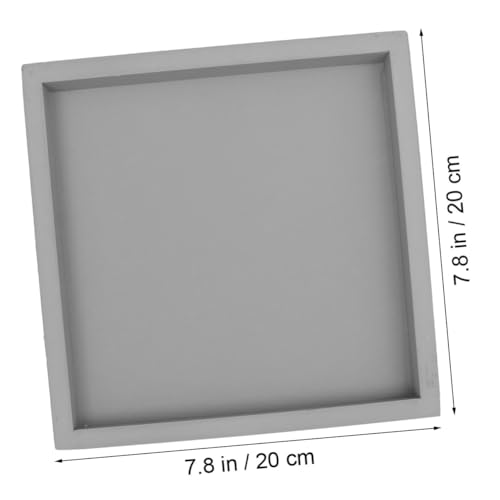 VANZACK Dickwandiges Quadratisches Kunststoff-blumentopfuntersetzer mit Rutschfestem Boden aus Robustem Material und Formstabil Geeignet für Zimmerpflanzen Balkon Garten VANZACK Dickwandiges Quadratisches Kunststoff-blumentopfuntersetzer mit Rutschfestem Boden aus Robustem Material und Formstabil Geeignet für Zimmerpflanzen Balkon Garten von VANZACK