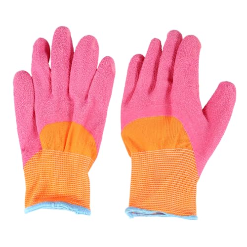 VANZACK Gartenhandschuhe Arbeitshandschuhe Für Die Gartenarbeit Kinderschutz Greifhandschuhe Kleinkinder Gartenhandschuhe Gartenarbeit Schutzhandschuhe Verschleißfester von VANZACK