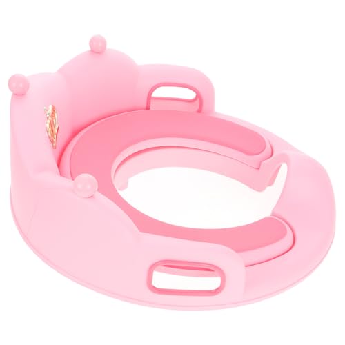 VANZACK Großer Toilettensitz mit Weichem Sitzkissen und Griff Rutschfest Abnehmbar für Einfache Reinigung Töpfchentraining Toilettenaufsatz für Mädchen und Jungen Rosa VANZACK Großer Toilettensitz mit Weichem Sitzkissen und Griff Rutschfest Abnehmbar für Einfache Reinigung Töpfchentraining Toilettenaufsatz für Mädchen und Jungen Rosa von VANZACK