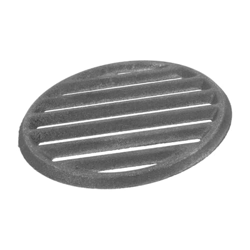 VANZACK Gusseisen Grillrost Øcm Runder Grillrost Ersatzteil Langlebiger Bbq Grillzubehör Robuste Feuerstellenrost aus Hochwertigem Schmiedeeisen für Holzkohlegrills Pflegeleicht und von VANZACK