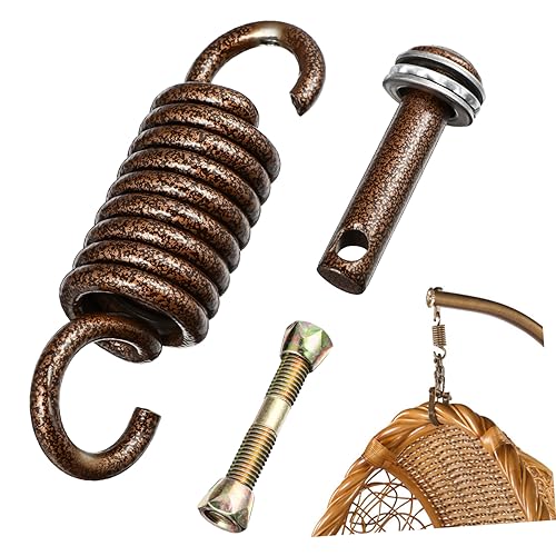 VANZACK Hängesessel Zubehör Set Hängendes Zubehör für Schwinghaken Geeignet für Hängematten Schaukelstühle und Haken und Schrauben für Sichere von VANZACK