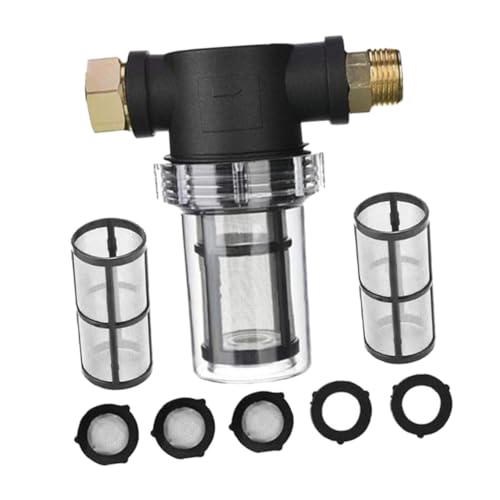 VANZACK Inline Wasserfilter Gewinde Garten Schlauchfilter für Waschgeräte Effektiver Schmutzfilter zur Wasserreinigung Einfache Installation Vielseitig Einsetzbar für Autowäsche und VANZACK Inline Wasserfilter Gewinde Garten Schlauchfilter für Waschgeräte Effektiver Schmutzfilter zur Wasserreinigung Einfache Installation Vielseitig Einsetzbar für Autowäsche und von VANZACK