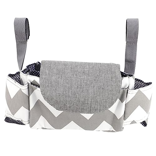VANZACK Kinderwagen Organizer Tasche aus Strapazierfähigem Polyester mit Flaschenhalter Windelaufbewahrung und Vielseitigem Stauraumfach Praktisch für Spaziergänge Kleinkindern Leicht zu VANZACK Kinderwagen Organizer Tasche aus Strapazierfähigem Polyester mit Flaschenhalter Windelaufbewahrung und Vielseitigem Stauraumfach Praktisch für Spaziergänge Kleinkindern Leicht zu von VANZACK