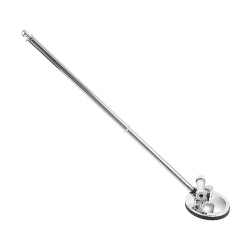 VANZACK Magnetischer Fahrzeug Flaggenhalter Silber Robuste Wetterfeste Basis Ohne Bohren Für Auto LKW Boot Für Büro Schreibtisch Outdoor von VANZACK
