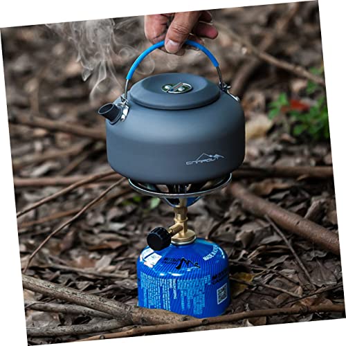 VANZACK Outdoor Camping Gasbrenner mit Windschutz Edelstahlbrenner Hohe Verbrennungseffizienz Integrierte Hochenergiezündung Stabiler Tragbarer Kocher für Wandern und Gruppen Camping von VANZACK