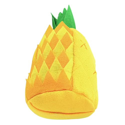 VANZACK Plüsch Hundespielzeug Pineapple Design mit Quietscher Langlebiges Kauspielzeug zur Zahnpflege und Futterfreisetzung Interaktives Molaren Welpen und Kleine Hunde Stressabbauend und VANZACK Plüsch Hundespielzeug Pineapple Design mit Quietscher Langlebiges Kauspielzeug zur Zahnpflege und Futterfreisetzung Interaktives Molaren Welpen und Kleine Hunde Stressabbauend und von VANZACK