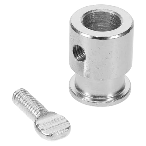 VANZACK Rotisserie Grillspieß Halter Verchromt Spieß Ausgleichsbolzen Robuster Grillzubehör Kompatibel für Gasgrill und Drehspieß Einsatz von VANZACK