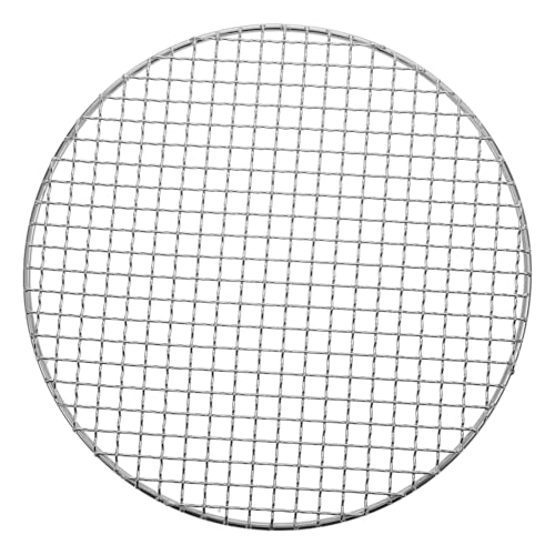 VANZACK Runde Antihaft Grillmatte Barbecue Pad Hitzebeständig Bbq Zubehör für Camping und Outdoor mit Langlebigem Leicht zu Reinigendem Grillnetz von VANZACK