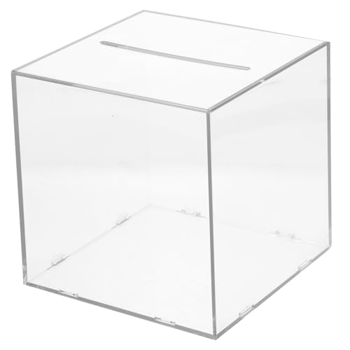 VANZACK Transparente Acryl Sparbüchse Große Kapazität Kompakte Tisch spardose Täglicher Gebrauch Stabile Aufbewahrung für Zuhause und Büro VANZACK Transparente Acryl Sparbüchse Große Kapazität Kompakte Tisch spardose Täglicher Gebrauch Stabile Aufbewahrung für Zuhause und Büro von VANZACK