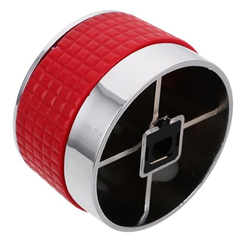 VANZACK Verchromter Drehknopf für Gasherd BBQ Grill Kochfeld Ersatzknopf mit Präziser Flammenregelung Kompatibel mit Westlichen Konischen Kochgeräten Robustes Kunststoffmaterial VANZACK Verchromter Drehknopf für Gasherd BBQ Grill Kochfeld Ersatzknopf mit Präziser Flammenregelung Kompatibel mit Westlichen Konischen Kochgeräten Robustes Kunststoffmaterial von VANZACK