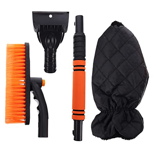 VANZACK Verstellbare Auto Schneeschaufel mit Teleskopstiel Integrierten Handschuhen Ergonomischem Griff und Multifunktionalem Scheiben Reinigungswerkzeug für Windschutzscheibe und VANZACK Verstellbare Auto Schneeschaufel mit Teleskopstiel Integrierten Handschuhen Ergonomischem Griff und Multifunktionalem Scheiben Reinigungswerkzeug für Windschutzscheibe und von VANZACK