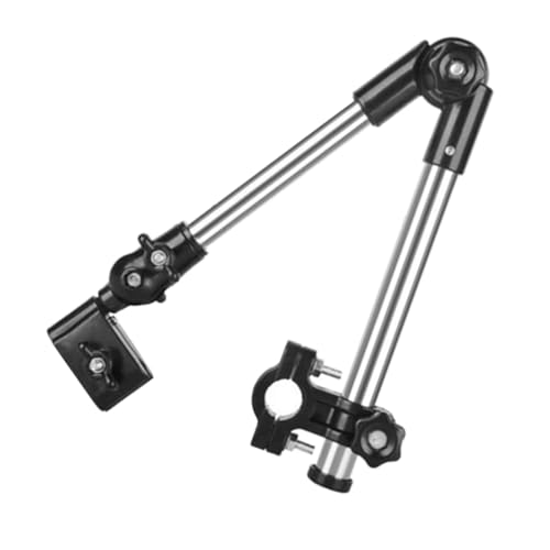 VANZACK Verstellbarer Metallhalter für Sonnenschirm mit Universeller Halterung Geeignet für Rollstuhl und Patienten UV Schutz Wetterfest Einfache Design von VANZACK