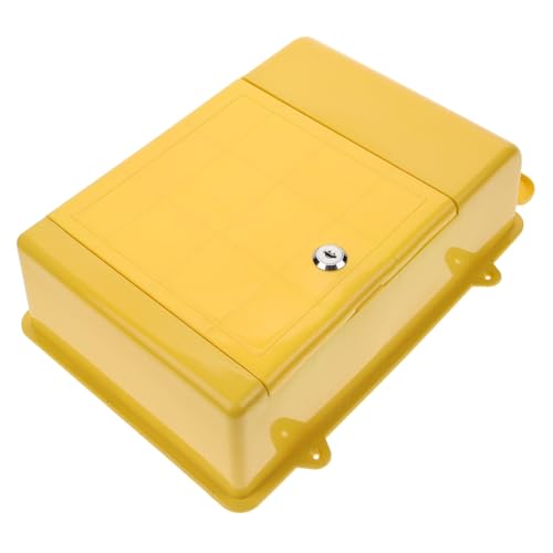 VANZACK Wandmontierter Briefkasten Aus Kunststoff Kleiner Abschließbarer Briefkasten Wandmontierter Sicherheitsbriefkasten Briefbehälter Abschließbarer Vorschlagskasten VANZACK Wandmontierter Briefkasten Aus Kunststoff Kleiner Abschließbarer Briefkasten Wandmontierter Sicherheitsbriefkasten Briefbehälter Abschließbarer Vorschlagskasten von VANZACK