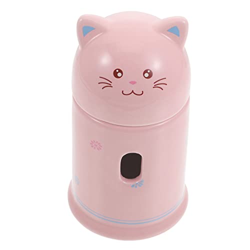 VANZACK Wasserflasche Für Hamster Stand Nagetier Halter Trinken Haustier Klein Stehen Hamsterbedarf Hamsterkessel Unterstützung Hamster Wasserkocher Ständer Keramik Rosa von VANZACK
