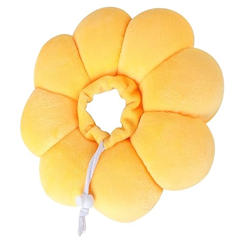 VANZACK Weicher Katzenhalsband Genesungskragen aus Atmungsaktivem Baumwollmaterial Flexibel und Bequem Verhindert Lecken und Kratzen Geeignet für Kleine Katzen und Kätzchen Schutz nach von VANZACK