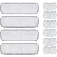 Ersatzteil - Original-Set aus vier Wischmops und sechs Microfaser-Tüchern - - POLTI von VAPORETTO