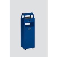 VAR Abfallsammler/Ascher B 30 enzianblau 5 l/35 l von VAR