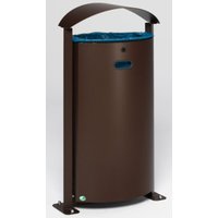 VAR Abfallsammler E 03 deep-brown 90 l von VAR